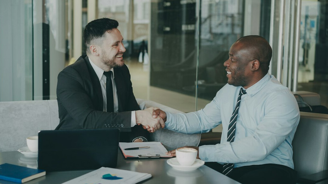 business handshake deal