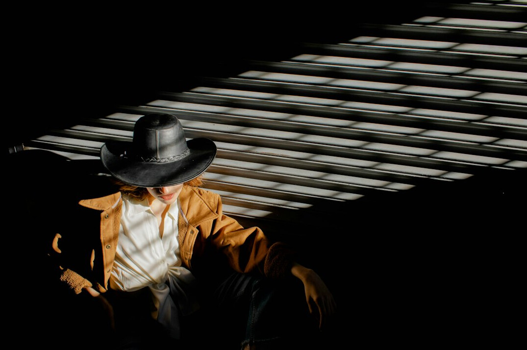 private investigator in shadows